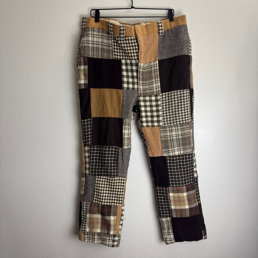 Patchwork Men's Pants - Multicolor
